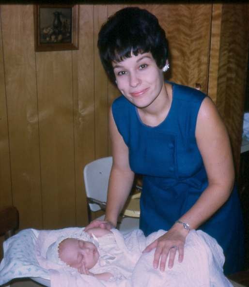 Eileen with Baby Laura