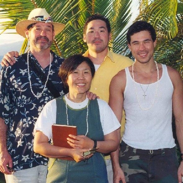 Family at Maui in 2005