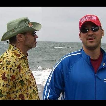 Chris & Zac at Tenessee Valley Cove in 2007