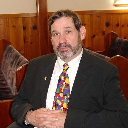 Chris sitting in church waiting for his call ~ 2006